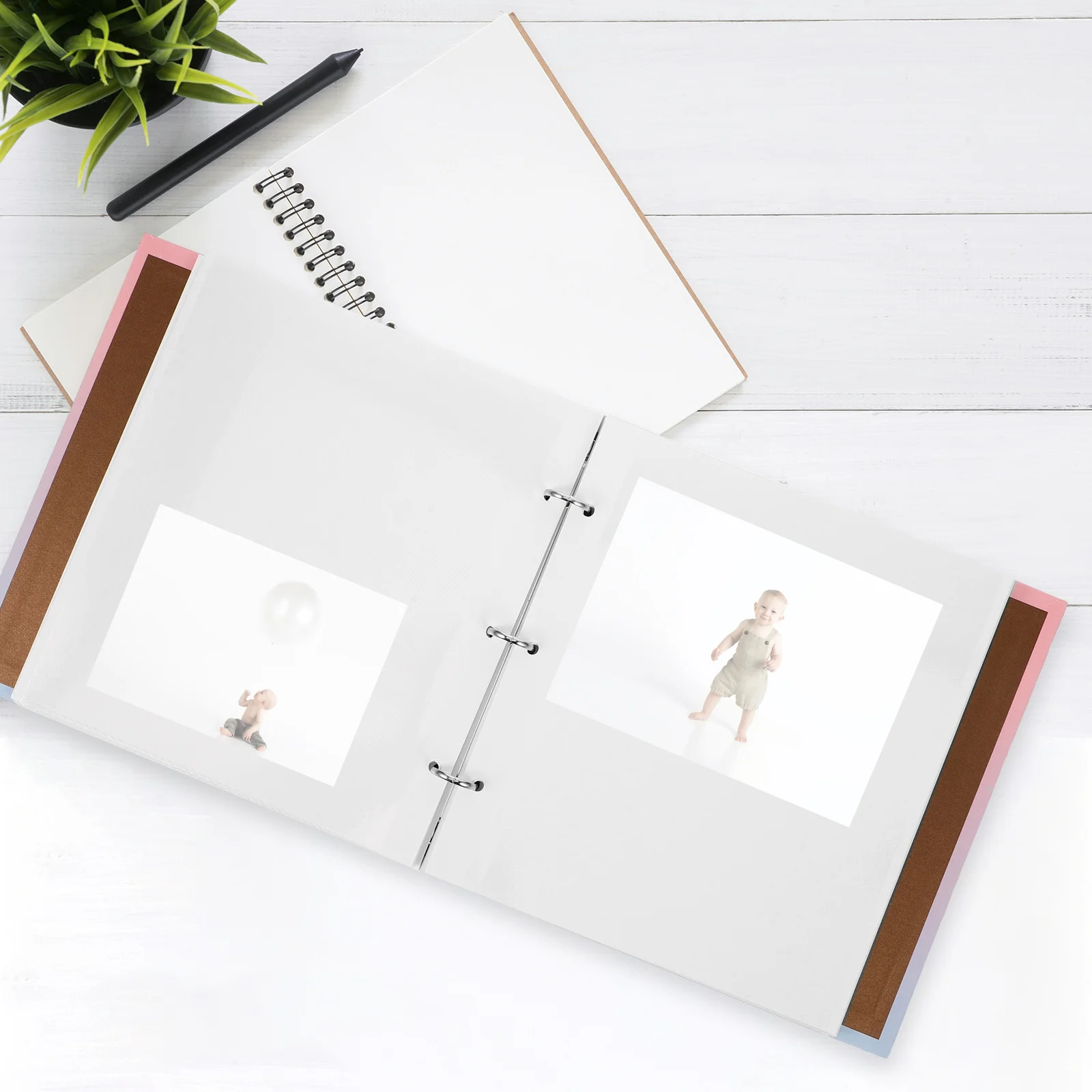 

Baby Photo Album Soft Memory Keepsake For Newborn Toddler Boy Girl Infant Picture Scrapbook Safe Storage Handicraft Craft