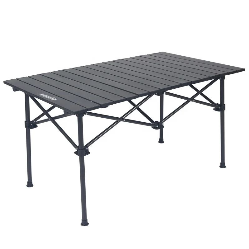 

Customized Beach Portable Outdoor Aluminum Camping Folding Picnic Table Camping Table Foldable