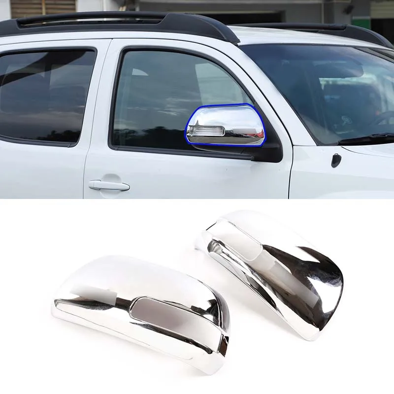 

For 2011-15 Toyota Tacoma ABS Car Outside Rearview Mirror Cover Wing Door Side Mirror Shell Cap Housing Sticker Car Accessories