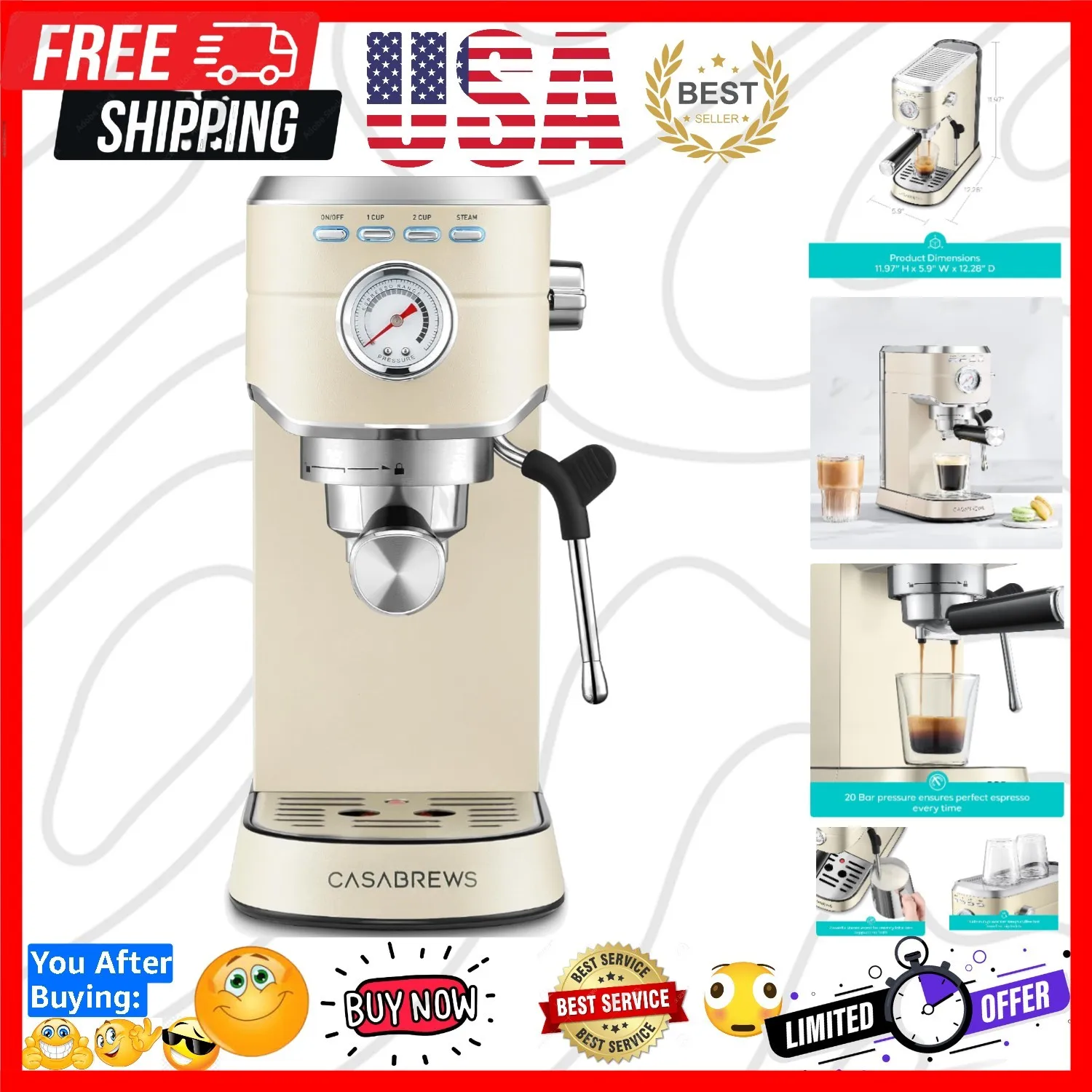 CM5418 Espresso Mac…