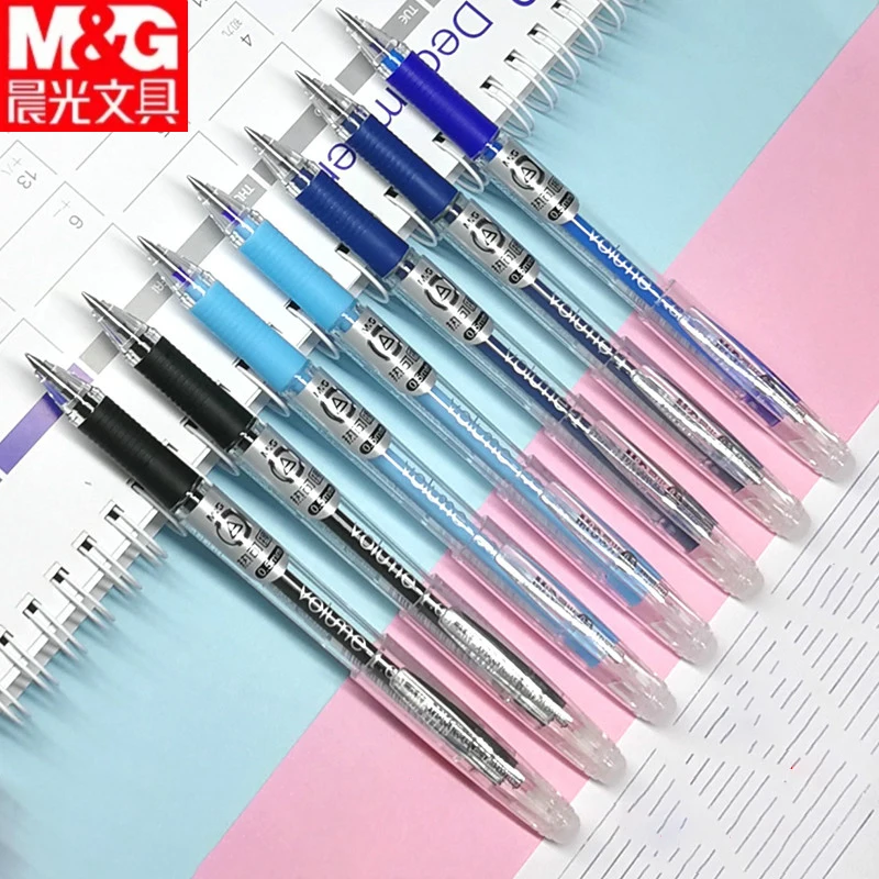 

4pcs 0.5mm Black Red Blue Crystal Blue Ink Hot-Erasable Gel Pen High-quality Pen Office Supplies School Supplies Stationery