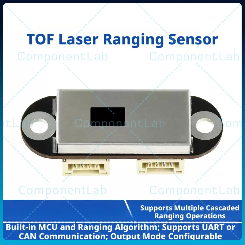 TOF Time‑of‑Flight Laser Distance Sensor Obstacle Avoidance Radar Module Max 5m Measuring Range