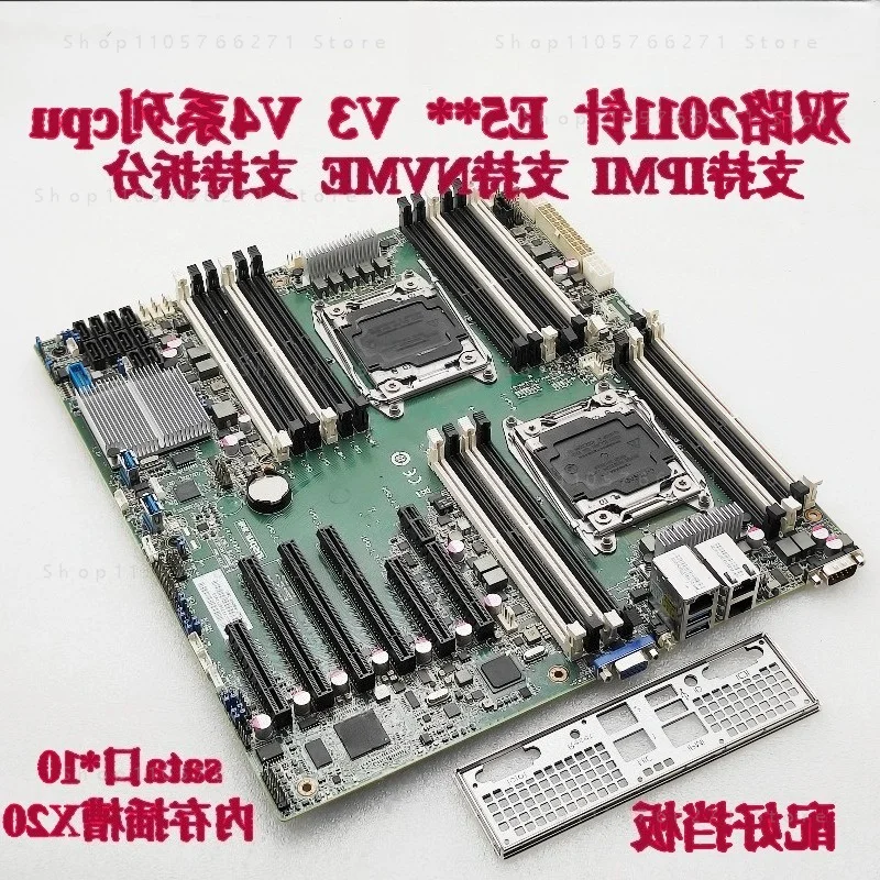 X99 Dual CPU Motherboard V3 V4 Gaming Home Server Workstation Board