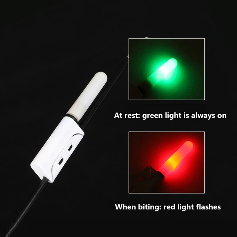 Fishing Electronic Rod Luminous Float Stick Light CR425 3.6V Lithium Battery LED Removable USB Charge Waterproof Night Tackle