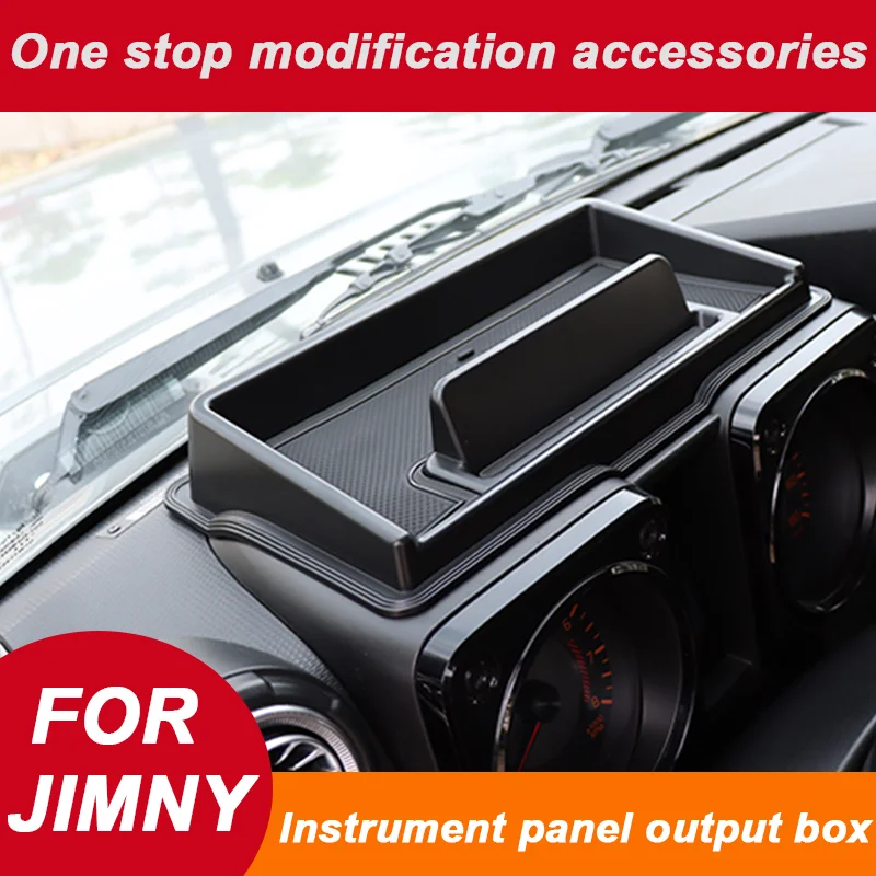 Органайзер-лоток для центральной консоли автомобиля, держатель для телефона, для Suzuki Jimny JB64 JB74 2019-2026, аксессуары для интерьера