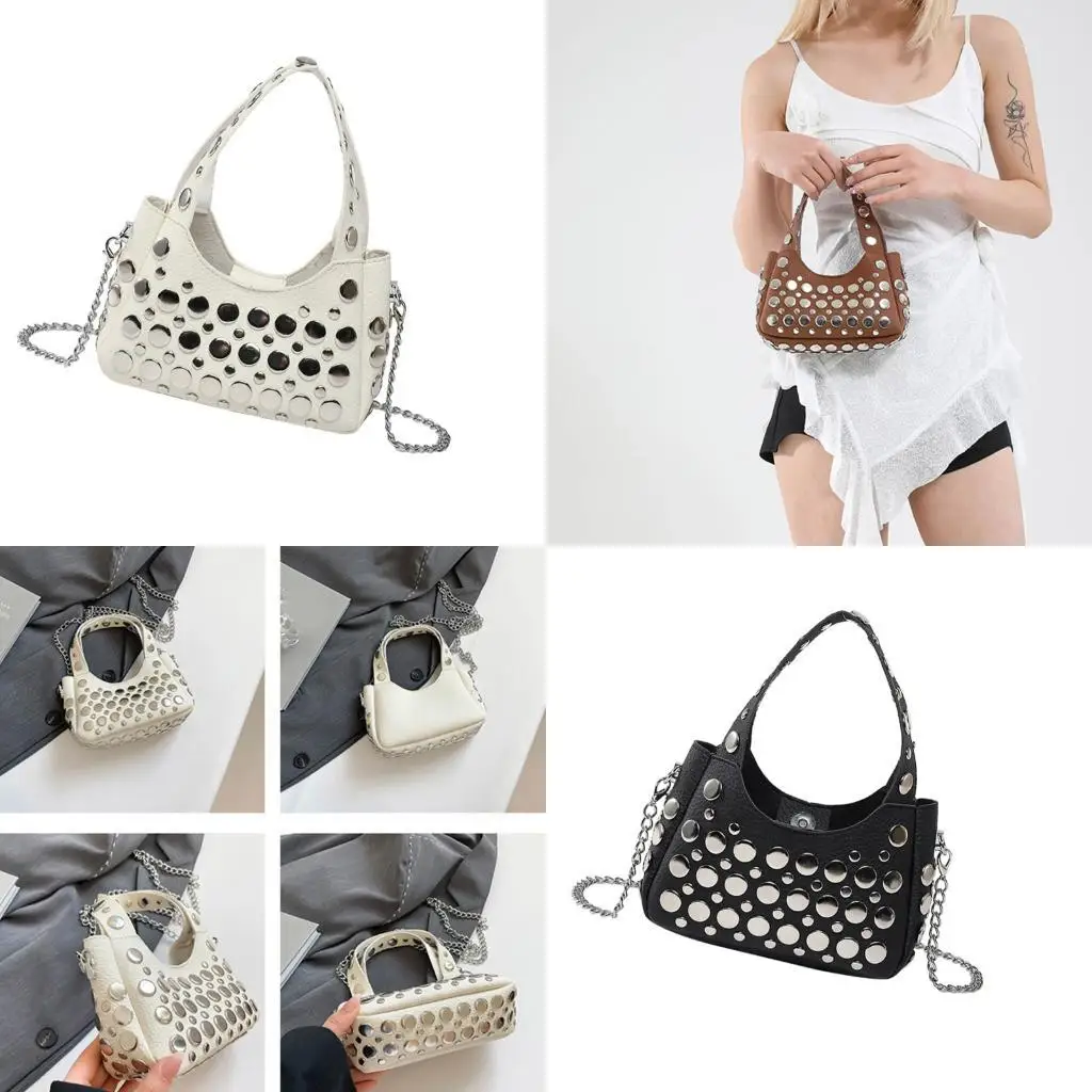 

D46D Elegant Women’s Shoulder Bag PU Leather Crossbody Purse Handbag For Daily Use