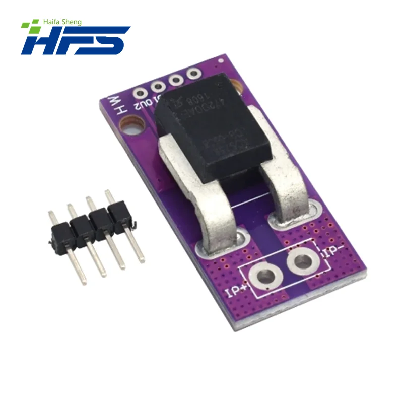 Eletrônico PCB Board Module, Sensor de corrente, Hall, Oficial, Novo Kit DIY, ACS758LCB, ACS758LCB-050B-PFF-T