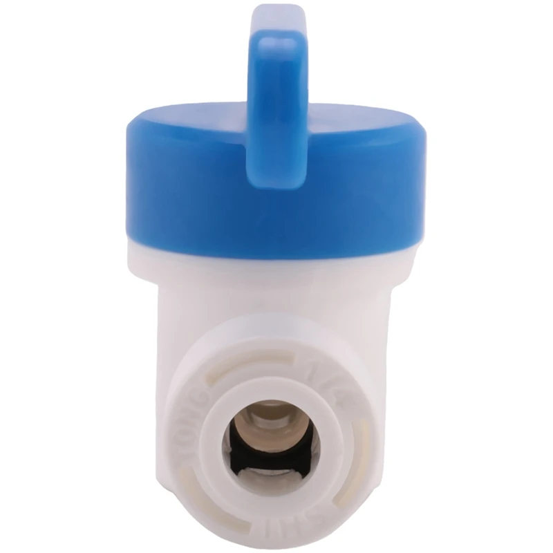 Diameter Ball Valve Quick Connect Fitting 1/4 X 1/4 Inch OD Valve Water System (Package 10)