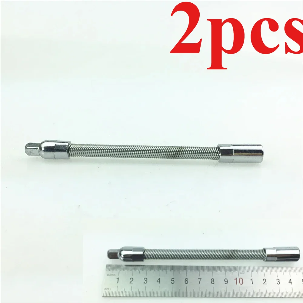 

2pcs for Automotive Repair Tool Flexible Post 6.3mm-1/4 Series Socket Extension 150MM Socket Post Accessory