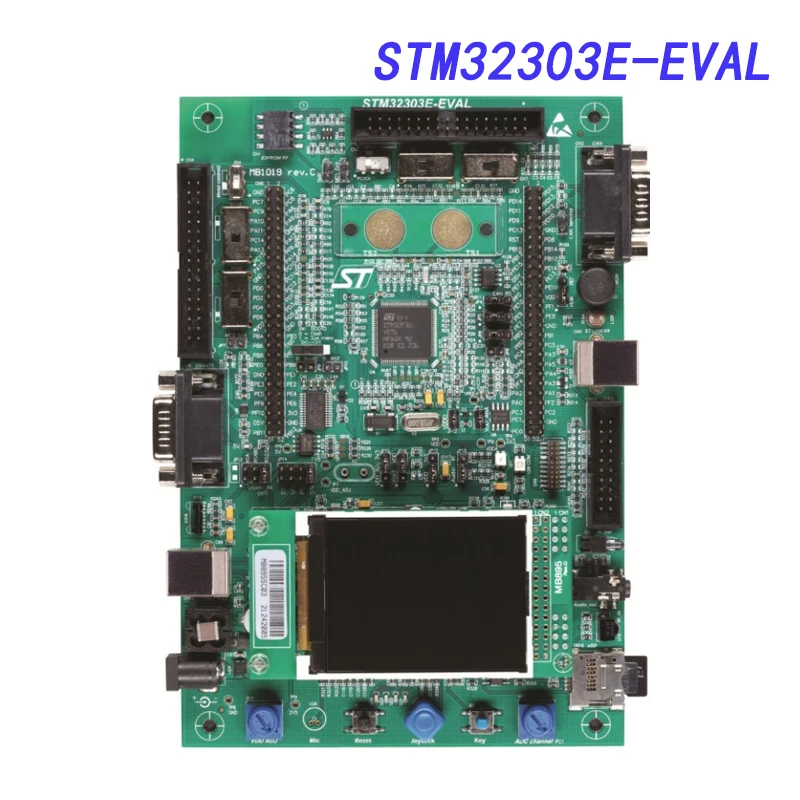 

STM32303E-EVAL Evaluation Board, STM32F303Ve FPU/MPU/ETM MCU, 240x320 TFT LCD, ST-LINK/V2 embedded debugger