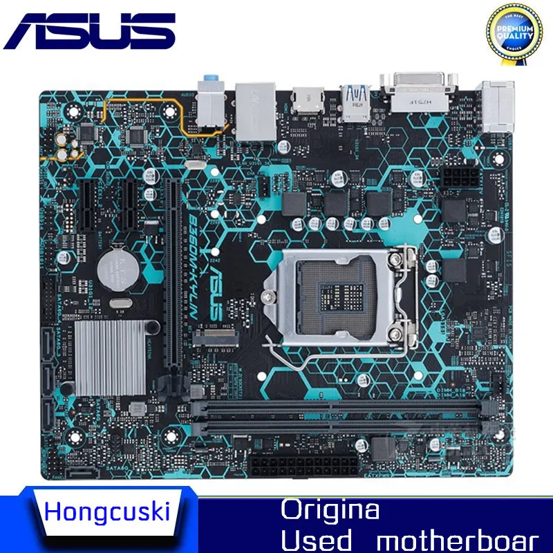 For ASUS B360M-KYLIN Used original motherboard Socket LGA 1151 DDR4 32GB LGA1151 B360 Desktop Motherboard