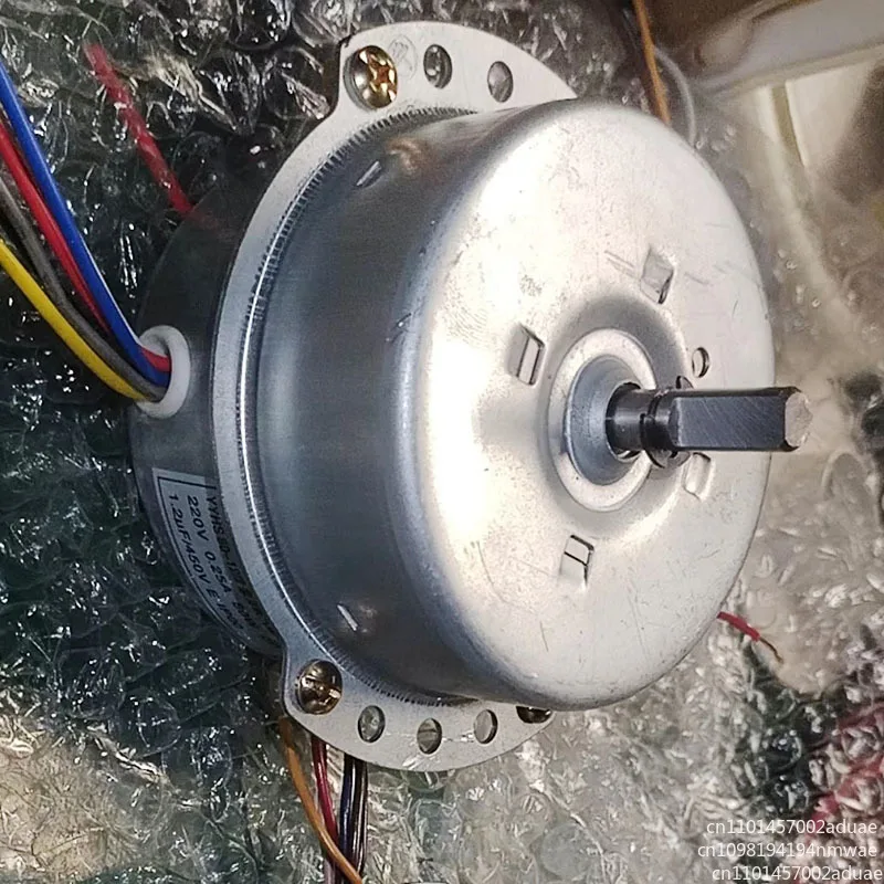 6 wire air cooler motor fan accessories 80W motor rotary tower fan air conditioner fan