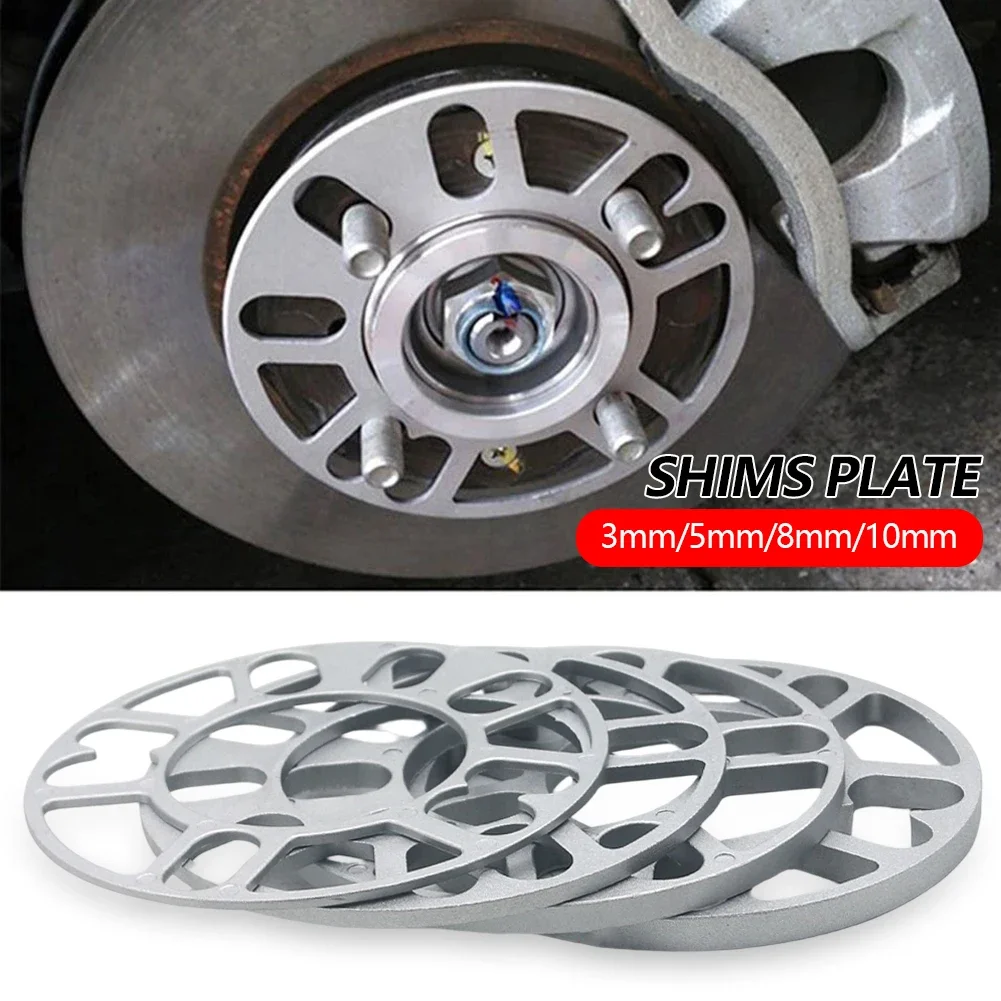 3/5/6/8/10mm Alloy Aluminum Car Wheel Spacer Adaptor Shims Plate Car Accessories Car wheel hub modification and widening
