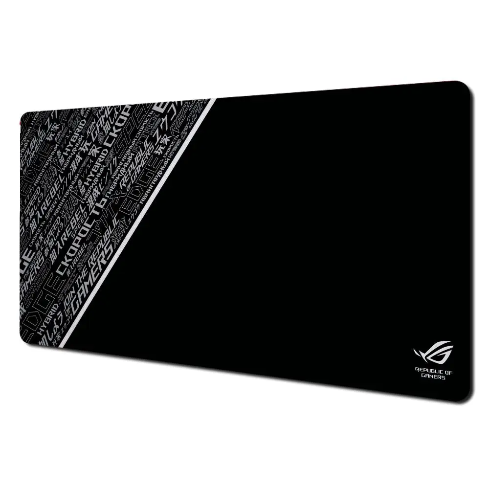 

Прохладный черный коврик для мыши Asus Rog, большой игровой нескользящий художественный коврик для мыши, компьютерный ноутбук, игровой коврик для ноутбука, планшета, мини-компьютерный коврик