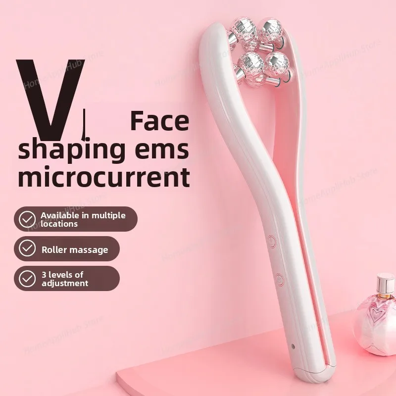 Face Lifting Roller Facial Massager V Shape Lifting Facial Massager Chin Lift Up Home Use Beauty Instrument Skin Care Tool