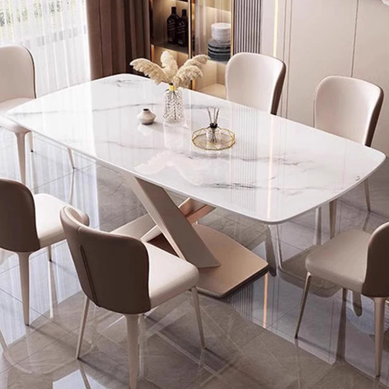 

Minimalism Coffee Dining Table Restaurant Lounge Side Luxury Writing Dining Table Designer Juegos De Comedor Home Furniture