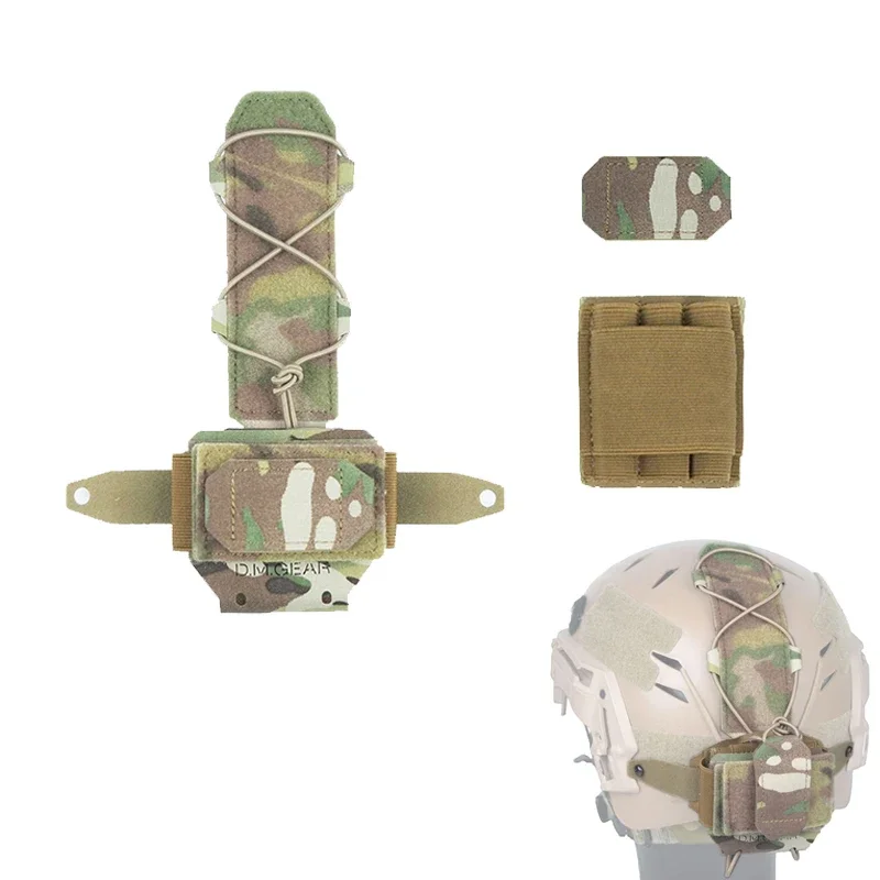 Tactical Helmet Battery Pouch Night Vision Helmet Battery Bag Gear Aisorft Helmet Counterweight Storage Pouch Accessories