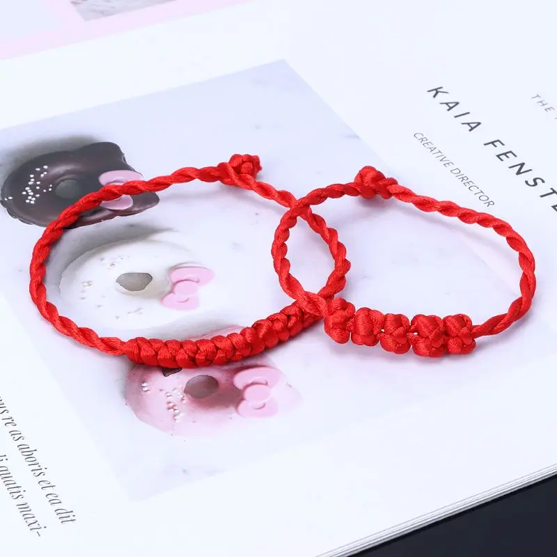 Kabbalah Red String Braided Bracelet for Protection Good Luck Wristband Bracelet Against Eye Jewelry Gift for Women Men