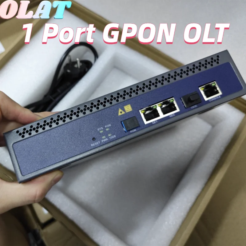 1 Port GPON OLT Mini GPON OLT Telnet CLI WEB manage function  single port gpon olt GPON OLT 1:128 Compatibile GPON ONU