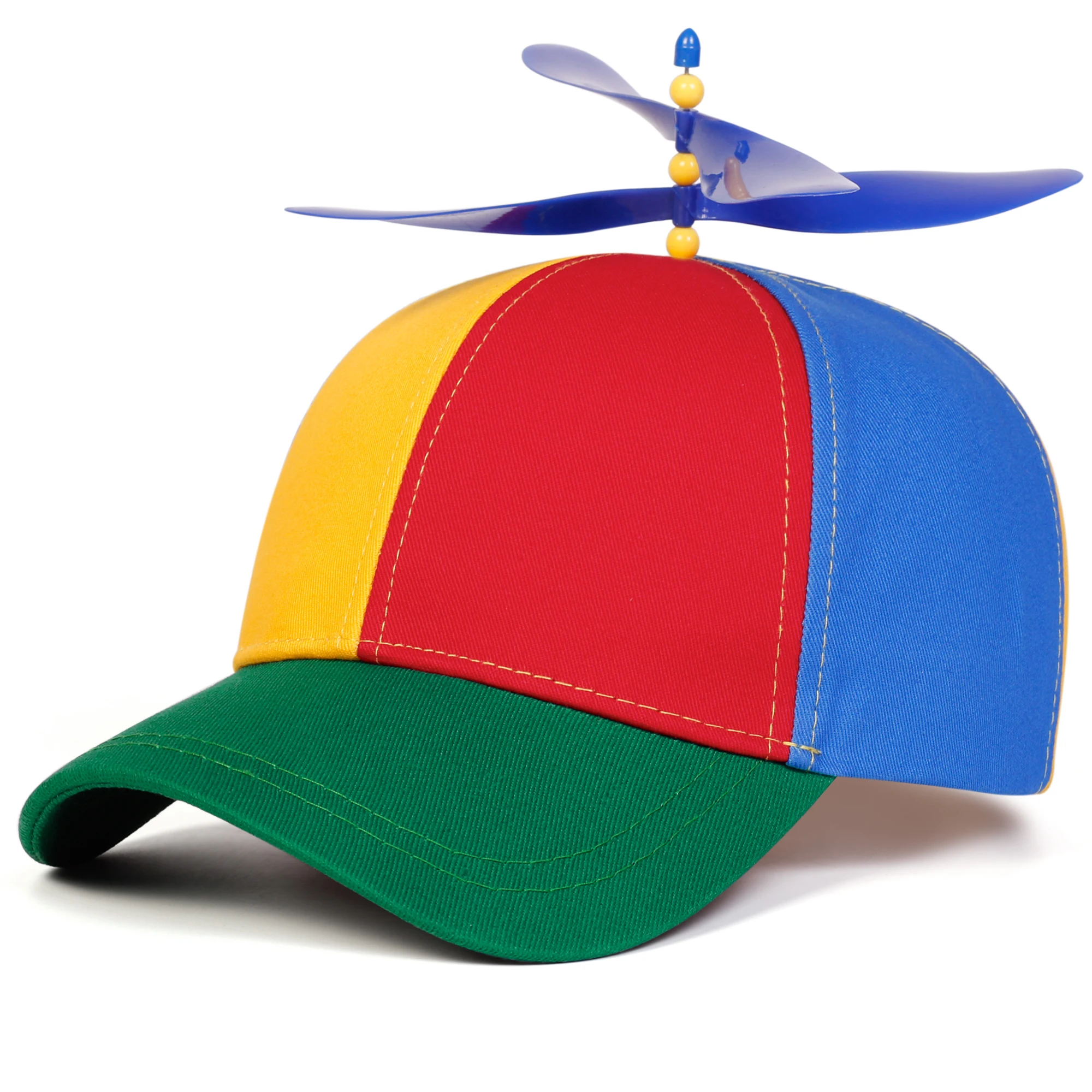 Unisex Propeller Color Matching Embroidery Baseball Caps Spring Autumn Outdoor Adjustable Casual Hats Sunscreen Hat Sports Cap