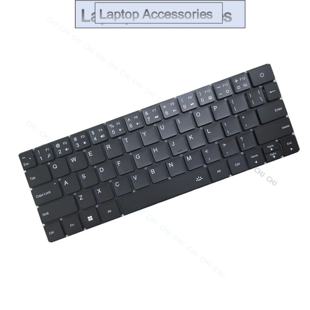 Клавиатура для ноутбука F Ninkear DS16, английская, США, с черной подсветкой, новая Клавиатура для ноутбука F Ninkear DS16, английская, США, с черной подсветкой, новая