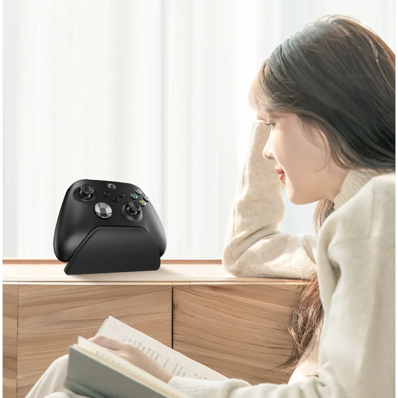 حامل قاعدة قاعدة حامل لسلسلة Xbox X/S حامل وحدة التحكم في الألعاب لأجهزة Xbox One Gamepad حامل مكتب لسلسلة Xbox S/X