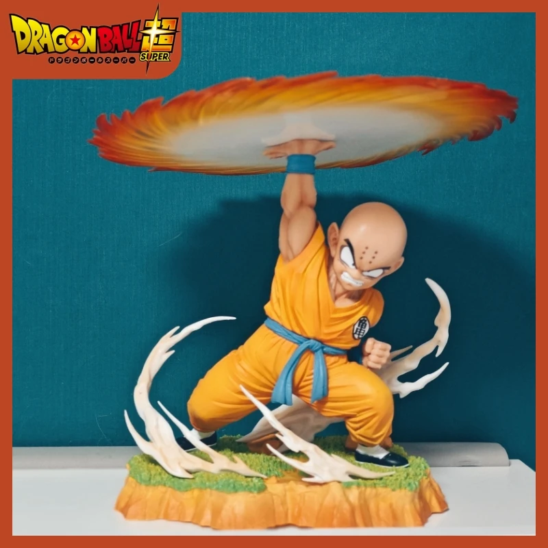 

25.5cm Dragon Ball Z Kienzan Kulilin Figures Krillin Anime Figures Gk Dbz Figurine Action Pvc Statue Collectible Model Gifts Toy