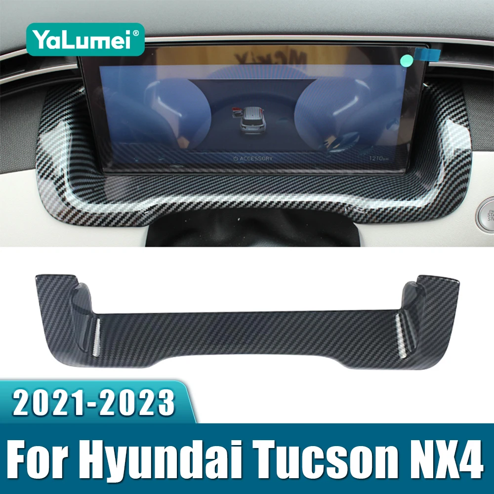 Für Hyundai Tucson NX4 2021 2022 2023 Hybrid N Line Auto Armaturenbrett Display Tachometer Abdeckung Zierrahmen Zubehör
