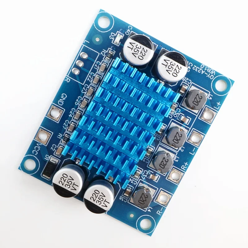 TPA3110 XH-A232 30W+30W 2.0 Channel Digital Stereo Audio Power Amplifier Board DC 8-26V 3A 12V 24V Reaming Board Dual Channel