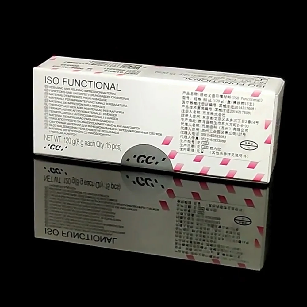 1Pc GC Fuji Dental Edge Shaping Wax Stick Rebasing Relining Impression Material Oral Denture Base Tray Border Molding Seal Wax