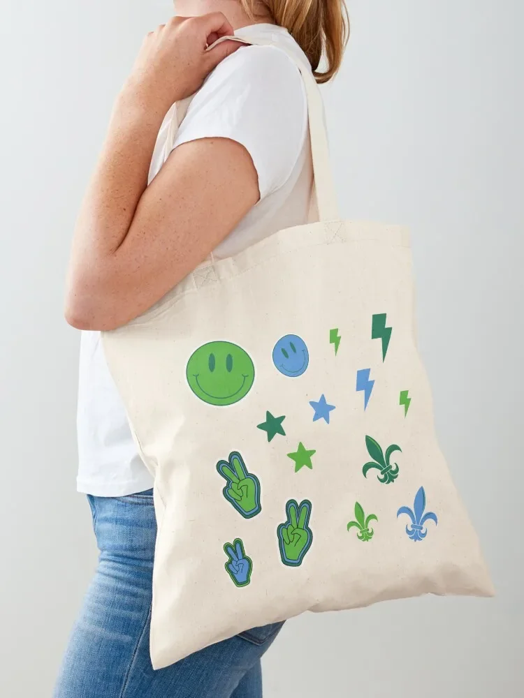 

Wave Pack Tote Bag tote bag women university shopper bag canvas shopping Beach