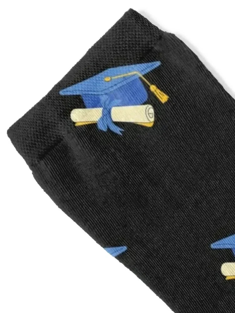 Graduation Day -Proud Graduate Socks professional running crazy FASHION Socks Men Women's