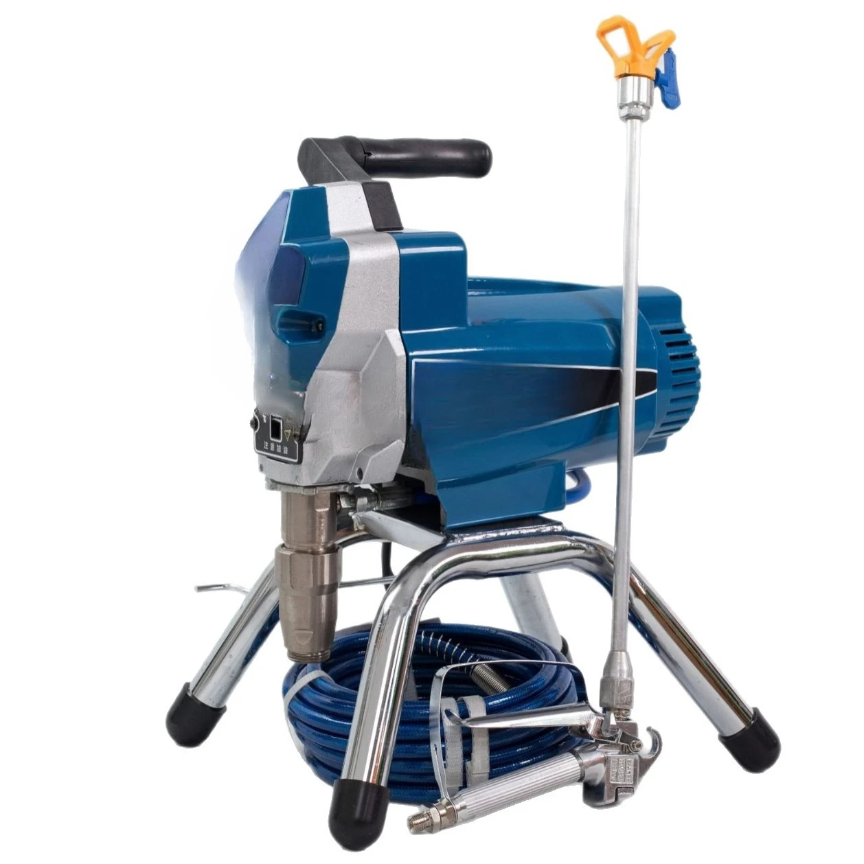 

Машина для распыления латексной краски для бытовых наружных стен, электрическая, маленькая, безвоздушная, высокая мощность под высоким давлением