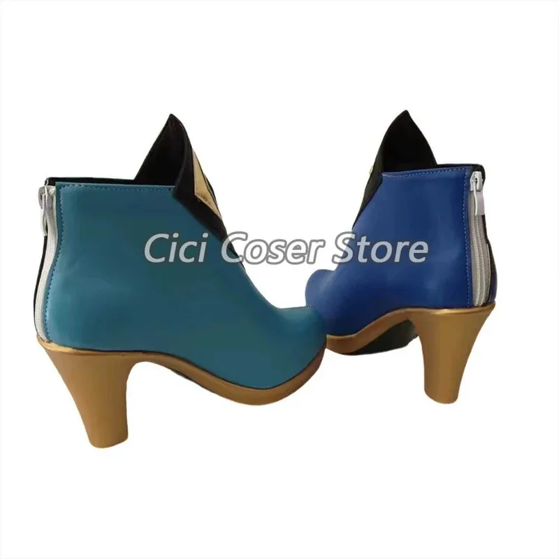 Gioco Honkai Star Rail Scarpe Cosplay Boss Dieci Stonehearts Avventurina of Stratagems Uomini Halloween Party Gioco di ruolo Bootss;3,k8't,