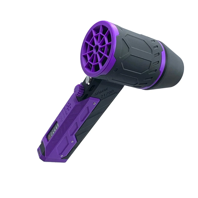 BAAD Turbo Jet Fan 50 Mm Bürstenlosen Motor Heftigen Fan Staub Gebläse Handheld Turbo Jet Fan 4000Mah Kanal Fan für Auto Reinigung