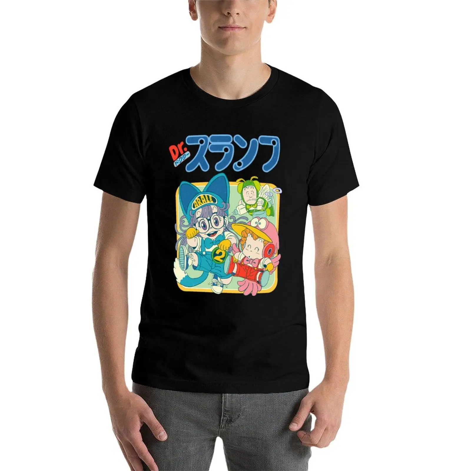 Arale Dr.Slump T-Shirt Casual Pattern Print Tee Shirt view 4