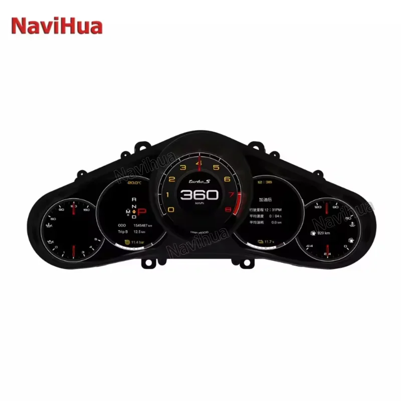 Old To New Multifunctional Speedometer LCD Display Instrument Cluster Digital Panel for Porsche Cayenne 2011-2016