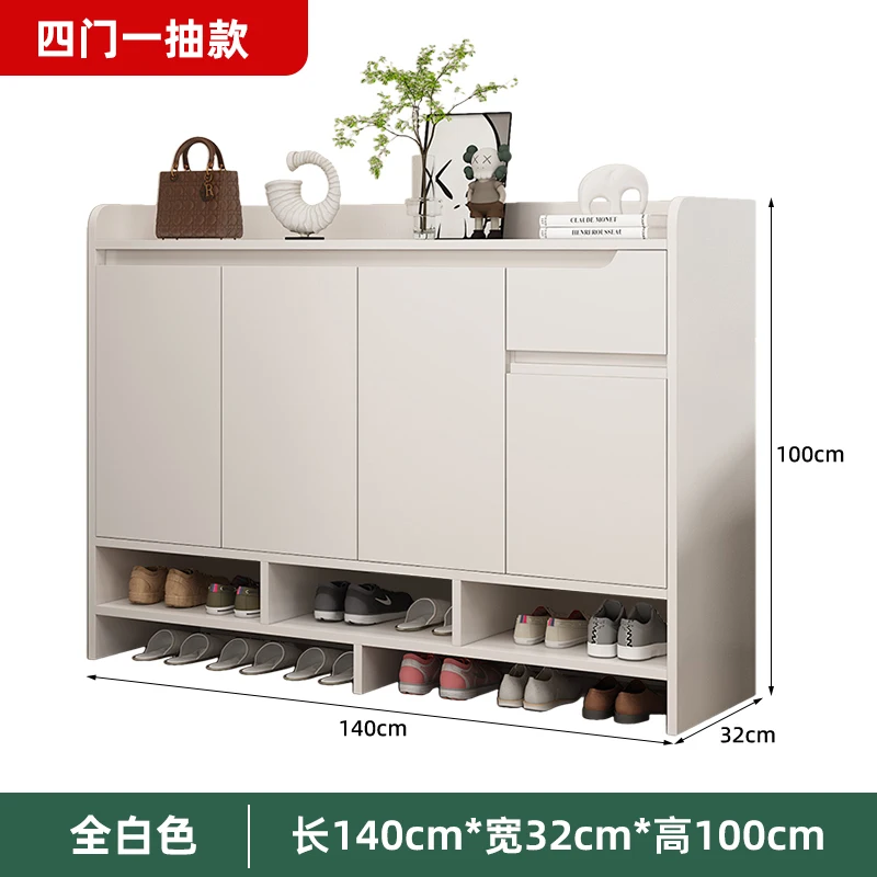 خزانة ذات سعة كبيرة في باب المنزل، باب بسيط، خزانة أحذية المدخل #4