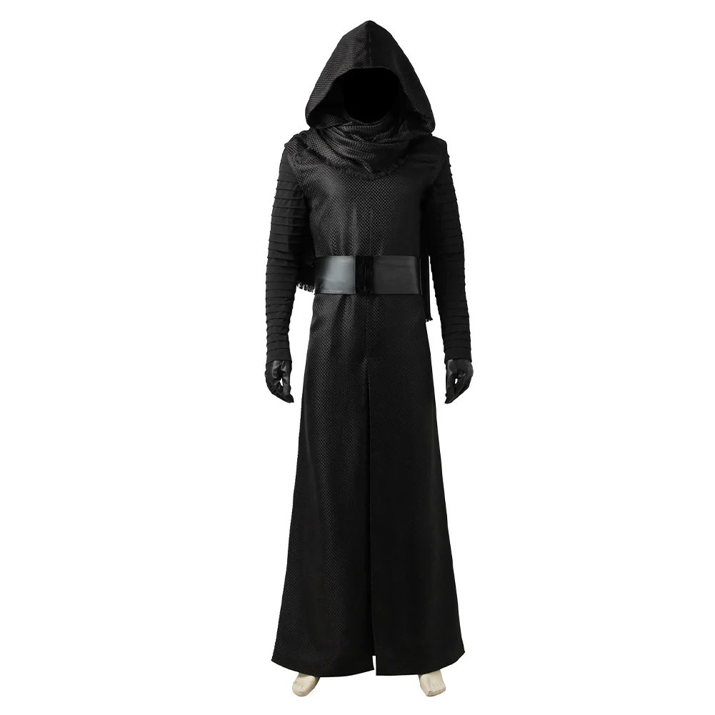 Kylo Ren Cosplay Costume Adult Men Disguise Clothing Halloween Carnival Suit