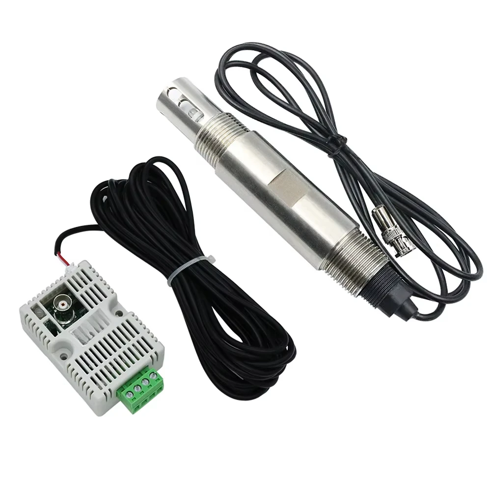 

0-5V 0-10V 4-20mA RS485 Output PH Transmitter Kit Electrode Probe PH Sensor With Temperature