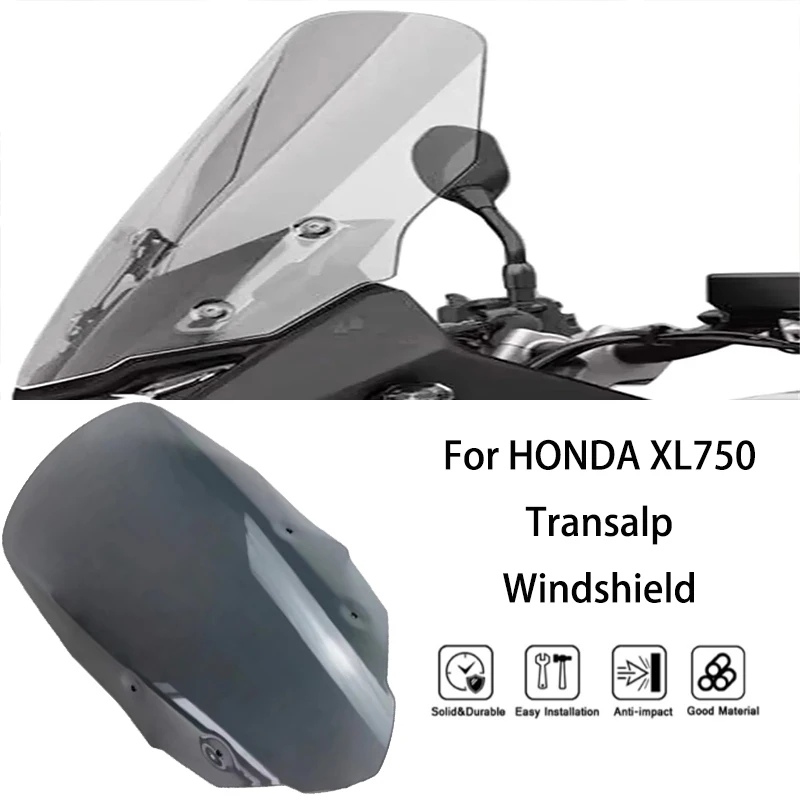 

MTKRACING For HONDA XL750 Transalp 2023-2024 Motorcycle front windshield sunshade windshield cover spoiler deflector