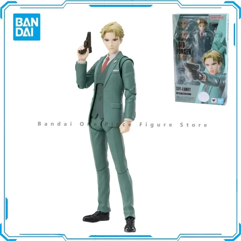 In Stock Bandai SHF Spy Play House Series Lloyd fogger Action Figure Gift Ornaments Animation Toys Exquisite Gifts