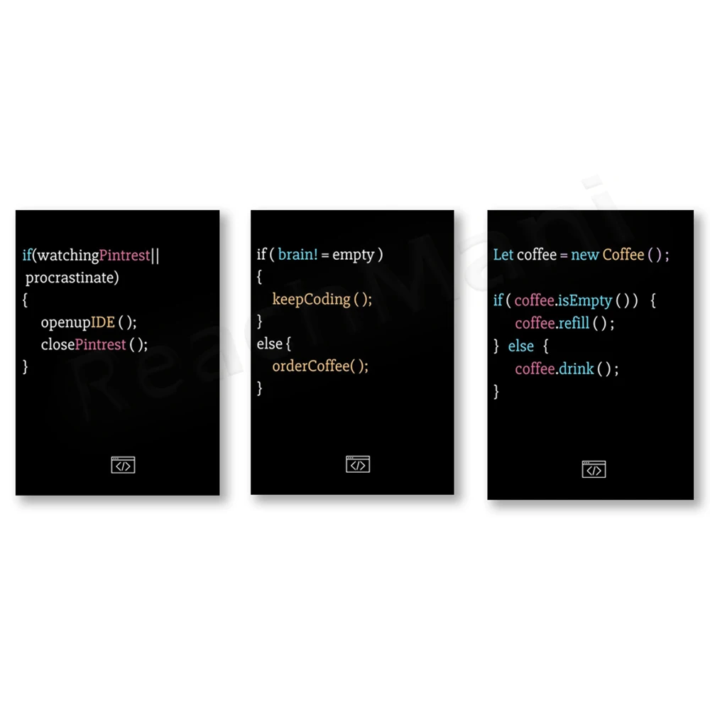 Programmers Code Wall Art, Life hack code, coding with coffee, coffee addict, Coder Wall Art, Coffee addict Developer Poster