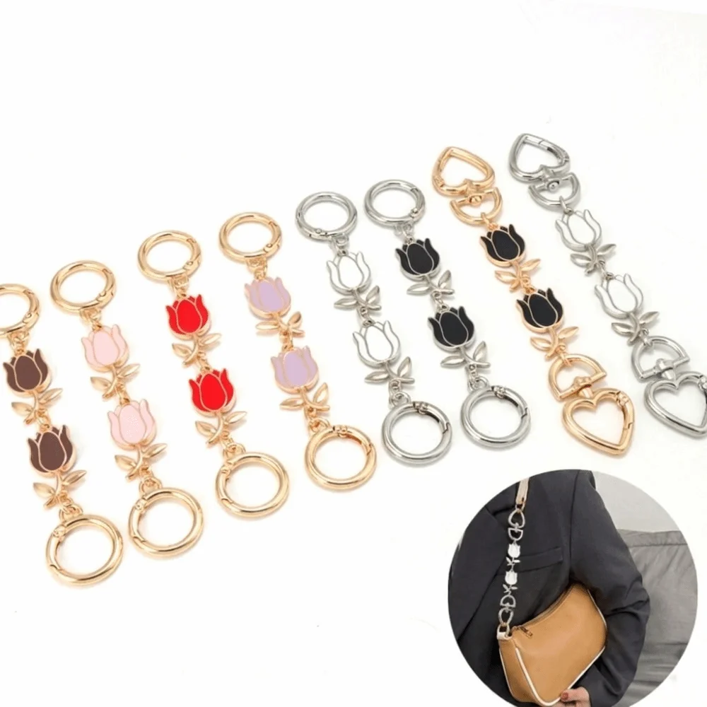 Detachable Bag Chain Extender Versatile Lightweight Handbag Extension Chain Reusable Metal DIY Replacement Chains DIY Craft