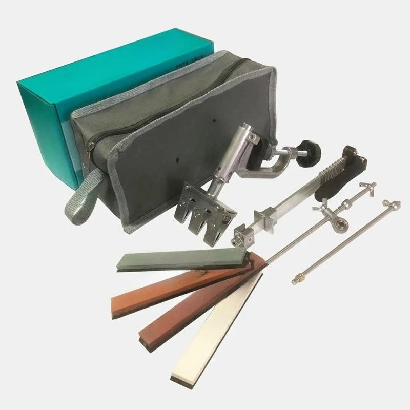 

Metal fixed angle sharpener fixture can be flipped and suitable for various cutting tools