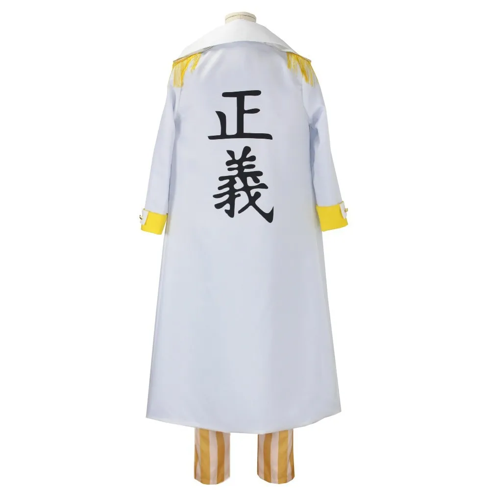 Anime Borsalino Cosplay Costume Admiral Kizaru Cloak And Uniform Suit Halloween Navy General Performance Costumes