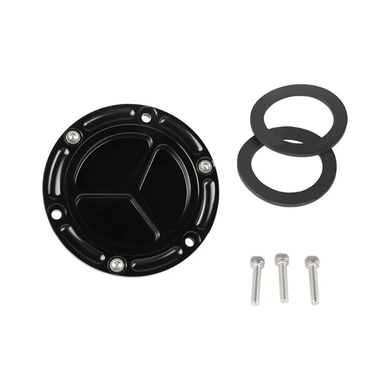 Precise Fuel Tank Cover Kit For Kawasaki Z250, Z125, Ninia 300 Black Motorcycle Fuel Tank Cap Accessories