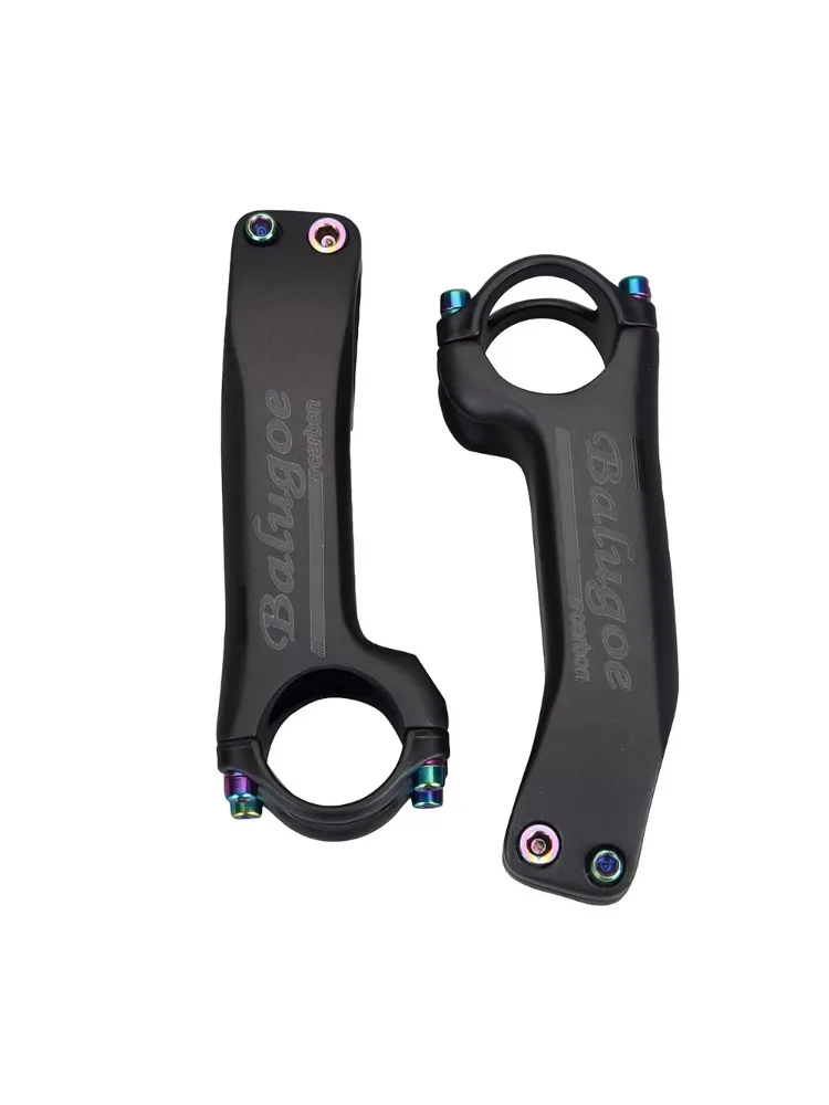 AliExpress NAPLUD BALUGOE Ultralight Carbon Bicycle Handlebar Stem 6/17 Degree 31.8mm 70mm-130mm Power Mountain Road