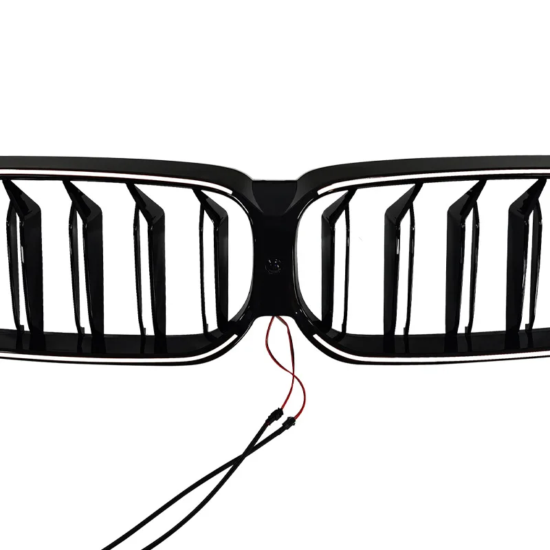 Car LED Front Grille For BMW 6 Series GT G32 630i 640i 650i 2021-2025 Replacement Luminous Racing Grill Light Accessories ABS