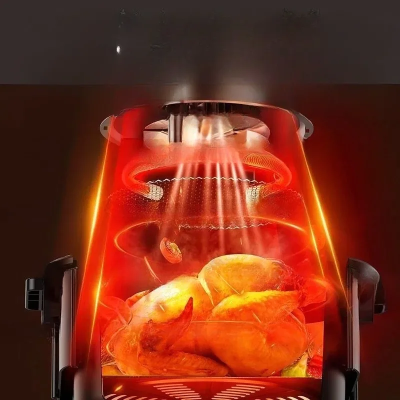 Air Fryer Multi-Functional Household 8L Large Capacity New Visual Automatic Oil-Free Electric Fryer